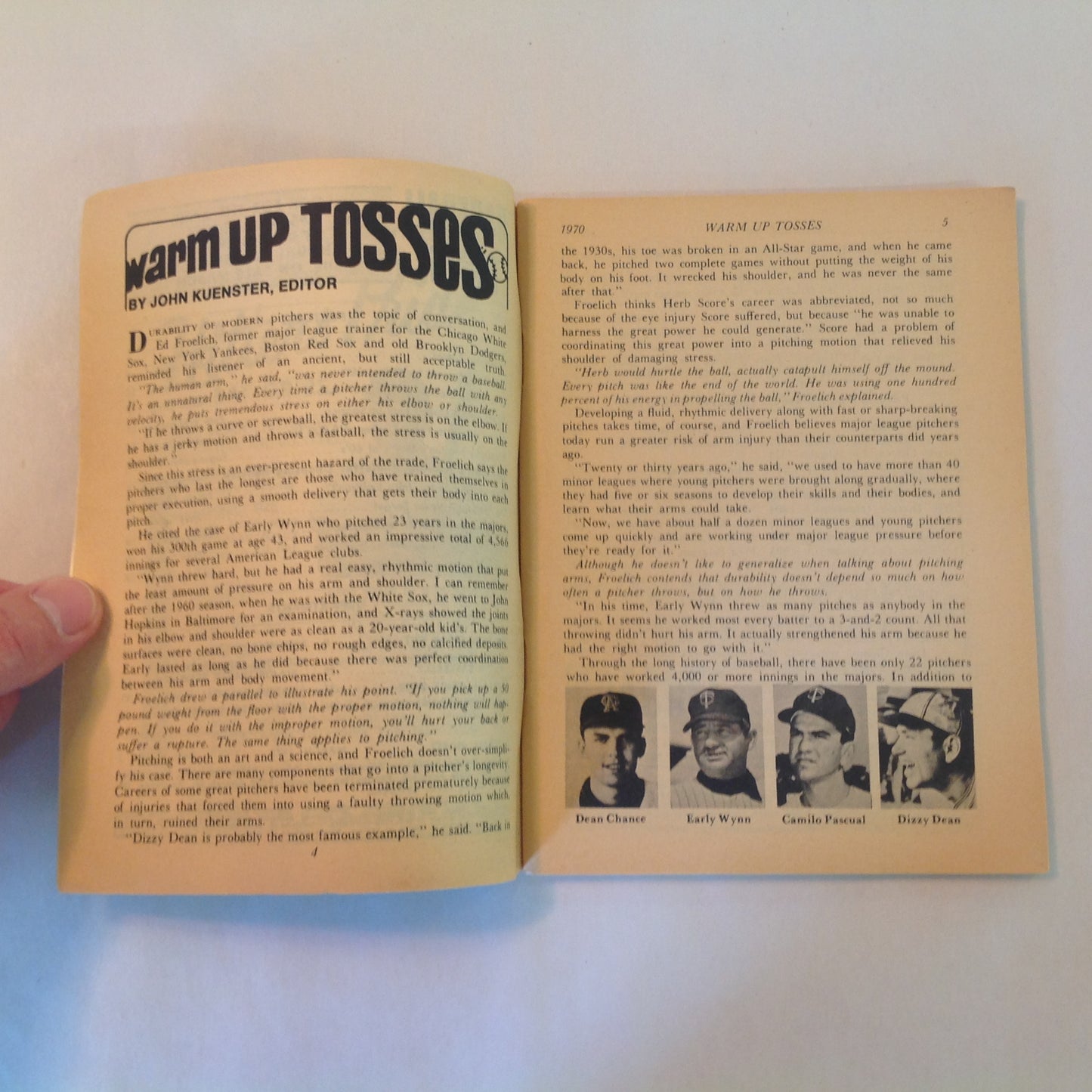 Vintage Mar 1970 Baseball Digest Magazine Exclusive: Scouting Reports on 1970 Rookies from the Confidential Files of Major League Clubs