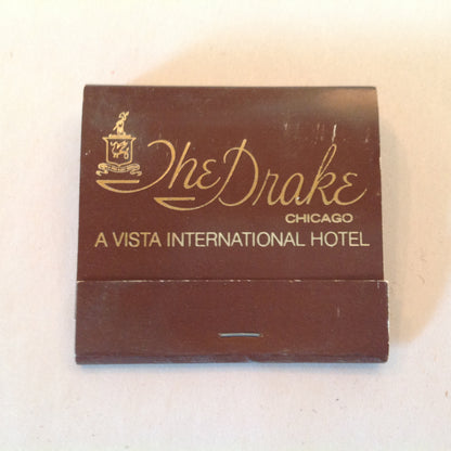 Vintage Souvenir Matchbook The Drake Chicago Cape Cod Room Oak Terrace Ave One