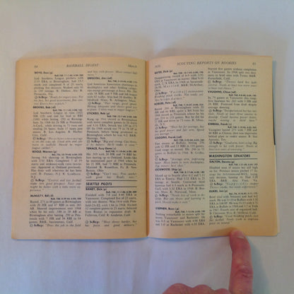 Vintage Mar 1970 Baseball Digest Magazine Exclusive: Scouting Reports on 1970 Rookies from the Confidential Files of Major League Clubs