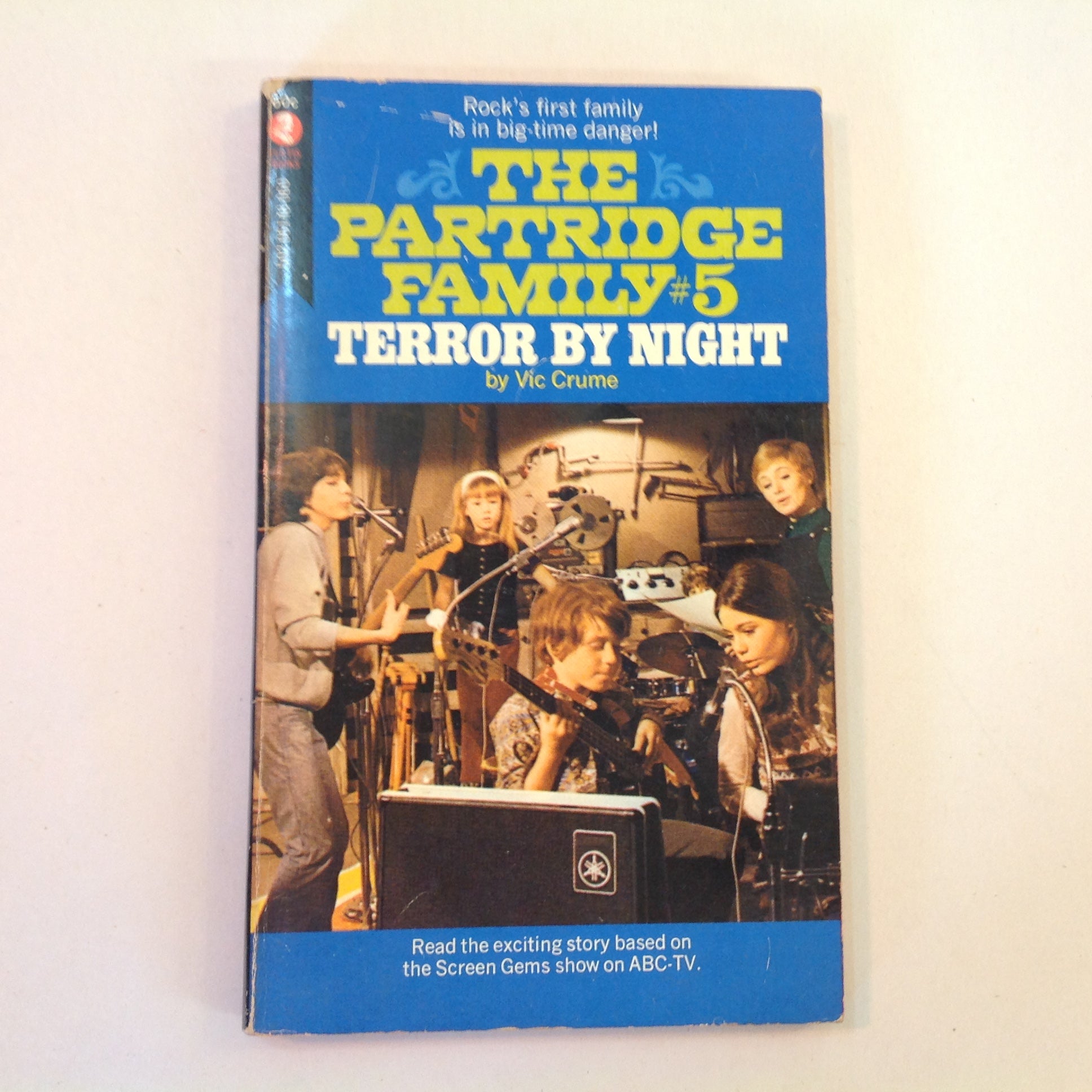 Vintage 1971 Mass Market Paperback The Partridge Family #5: Terror By Night Vic Crume Columbia Pictures