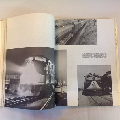 Vintage 1968 Pictorial Hardcover American Railroads in Transition: The Passing of the Steam Locomotives Robert S. Carper