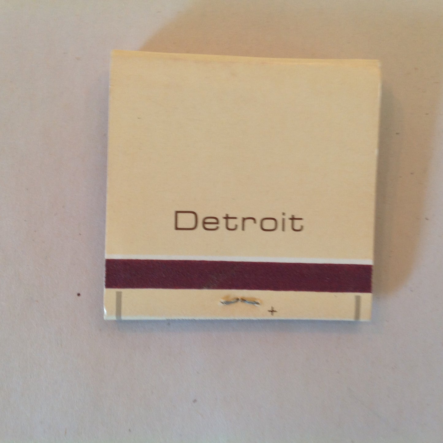 Vintage Souvenir Matchbook The Renaissance Club Detroit Michigan Business Leader
