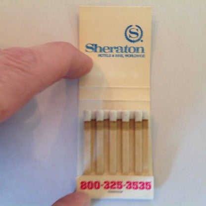 Vintage Souvenir Matchbook Sheraton Is a World of Showplaces Motels and Inns
