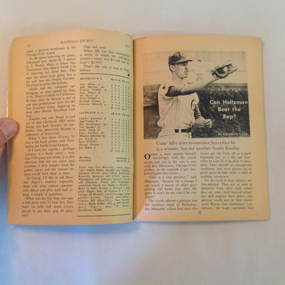 Vintage Jul 1970 Baseball Digest Magazine Can Ken Holtzman Beat the Rap?