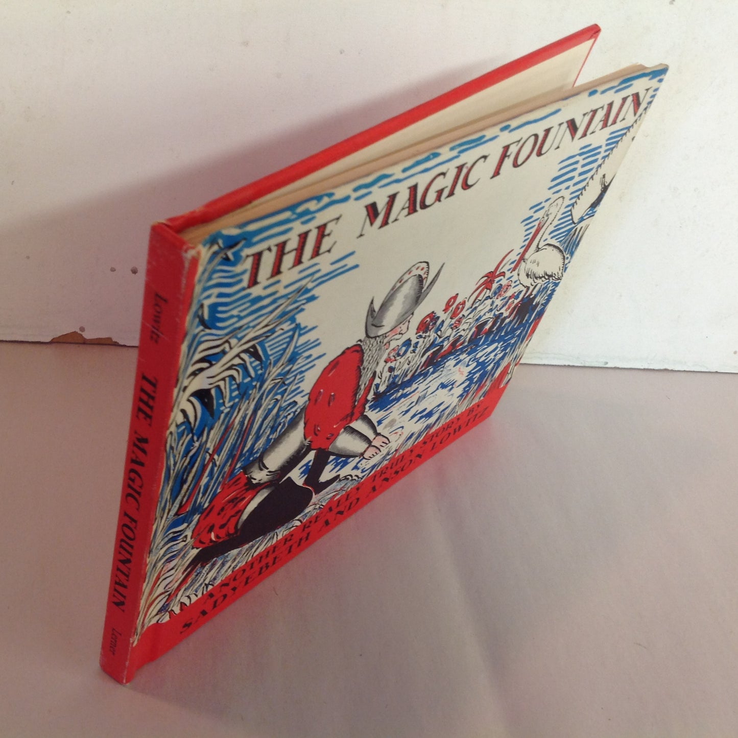 Vintage 1971 Children's Hardcover The Magic Fountain Sadyebeth and Anson Lowitz
