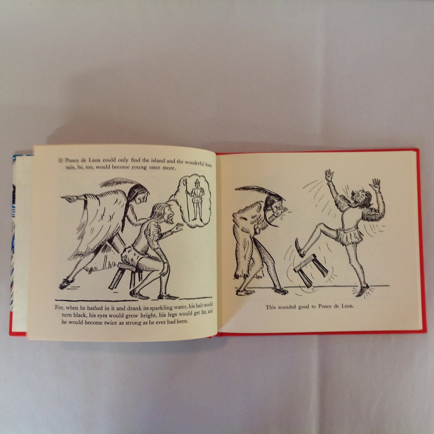 Vintage 1971 Children's Hardcover The Magic Fountain Sadyebeth and Anson Lowitz