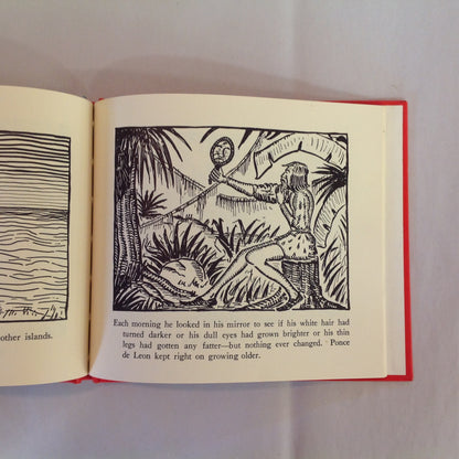 Vintage 1971 Children's Hardcover The Magic Fountain Sadyebeth and Anson Lowitz