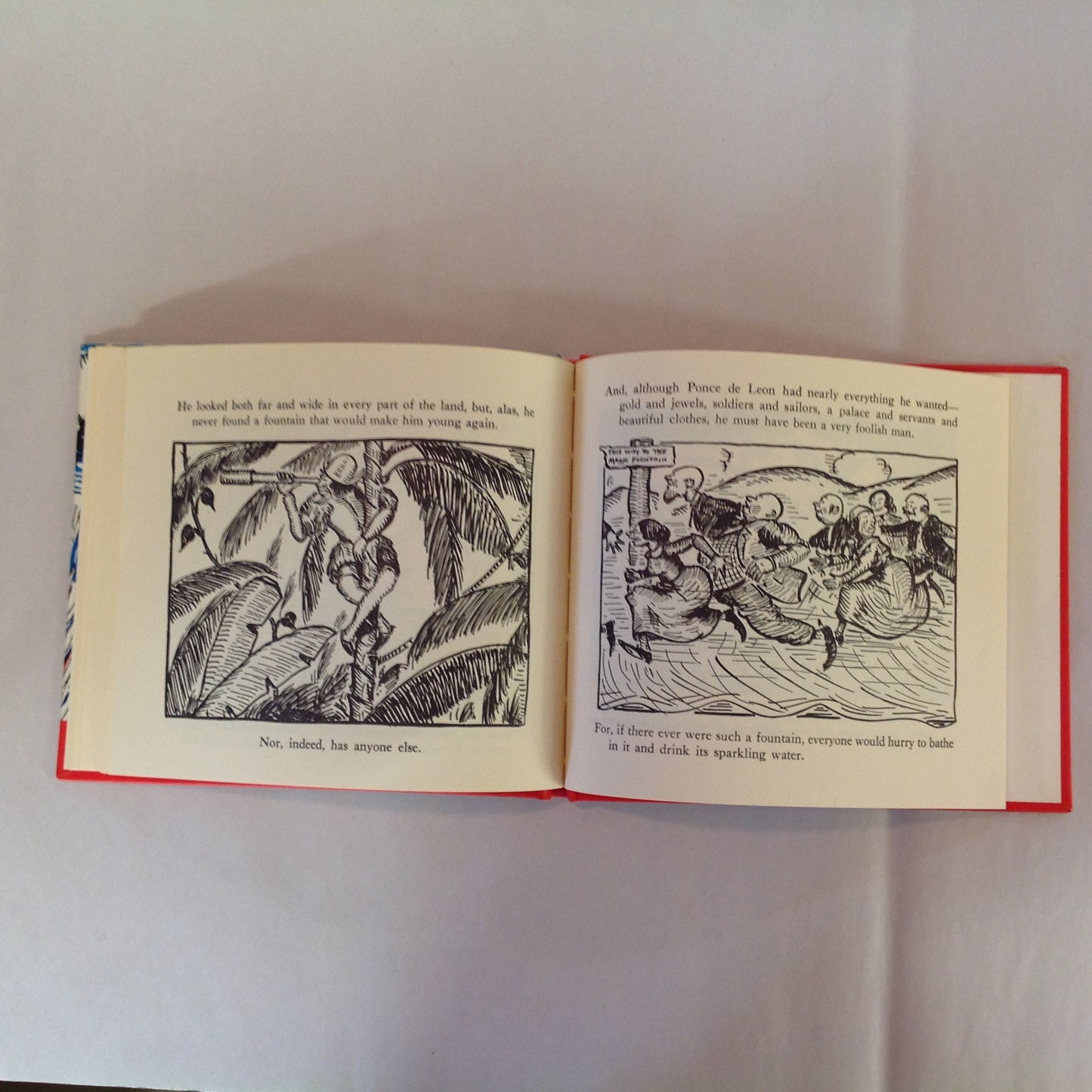 Vintage 1971 Children's Hardcover The Magic Fountain Sadyebeth and Anson Lowitz
