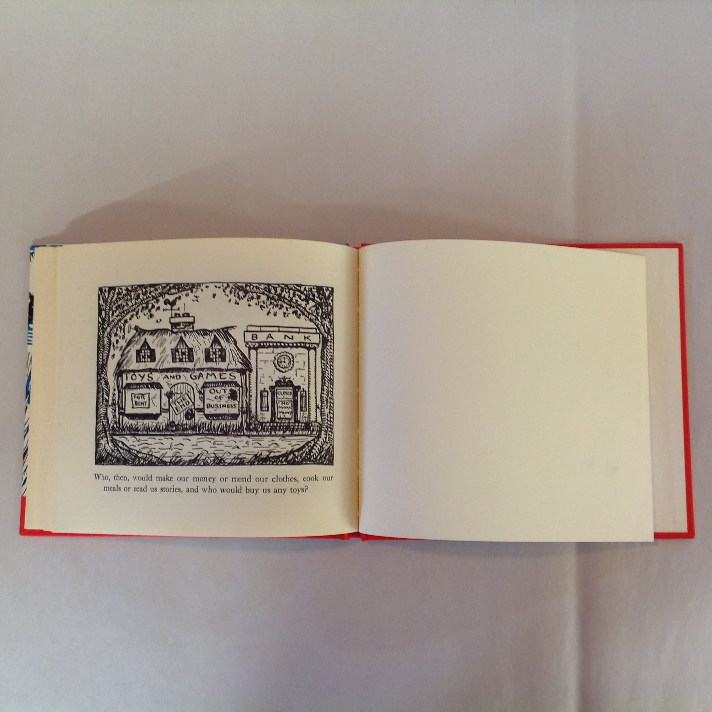 Vintage 1971 Children's Hardcover The Magic Fountain Sadyebeth and Anson Lowitz