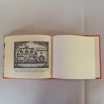 Vintage 1971 Children's Hardcover The Magic Fountain Sadyebeth and Anson Lowitz