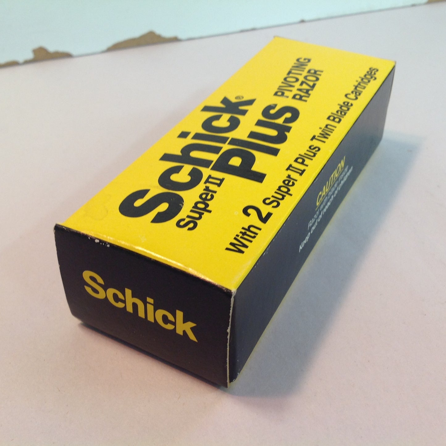 Vintage 1990's NOS SCHICK Plus Super II Pivoting Razor 2 Twin Blade Cartridges