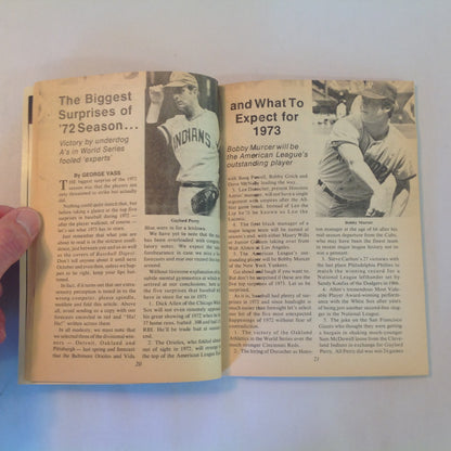 Vintage Jan 1973 Baseball Digest Magazine How the A's Curbed the Big Red Machine