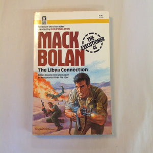 Vintage 1982 Mass Market Paperback Mack Bolan The Executioner 48: The Libya Connection