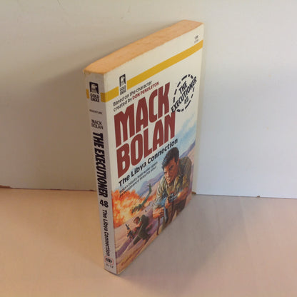 Vintage 1982 Mass Market Paperback Mack Bolan The Executioner 48: The Libya Connection