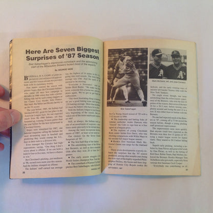 Vintage Sep 1987 Baseball Digest Magazine The Cardinals: Talented, Resourceful...and Tough to Beat! Jack Clark Ozzie Smith