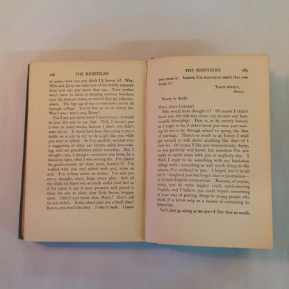 Antique 1924 Hardcover Red of the Redfields Grace S. Richmond