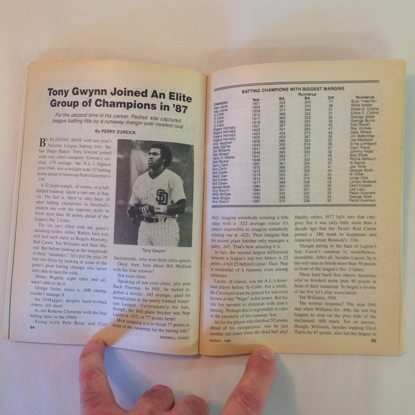 Vintage Mar 1988 Baseball Digest Magazine Jimmy Key: The Majors' Most Efficient Pitcher