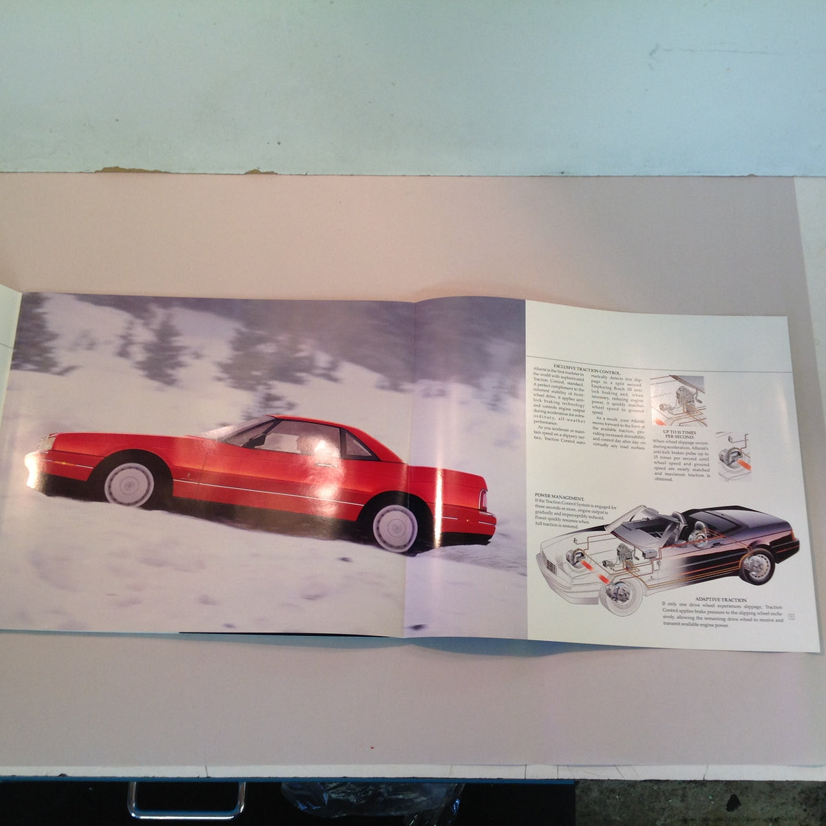 Vintage 1990 Cadillac Style International Touring Series Dealer Sales Brochure