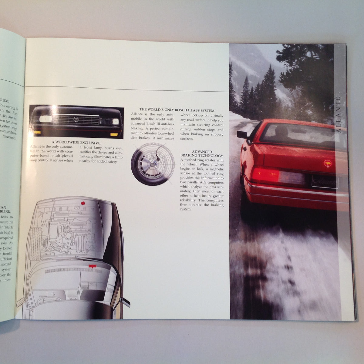 Vintage 1990 Cadillac Style International Touring Series Dealer Sales Brochure