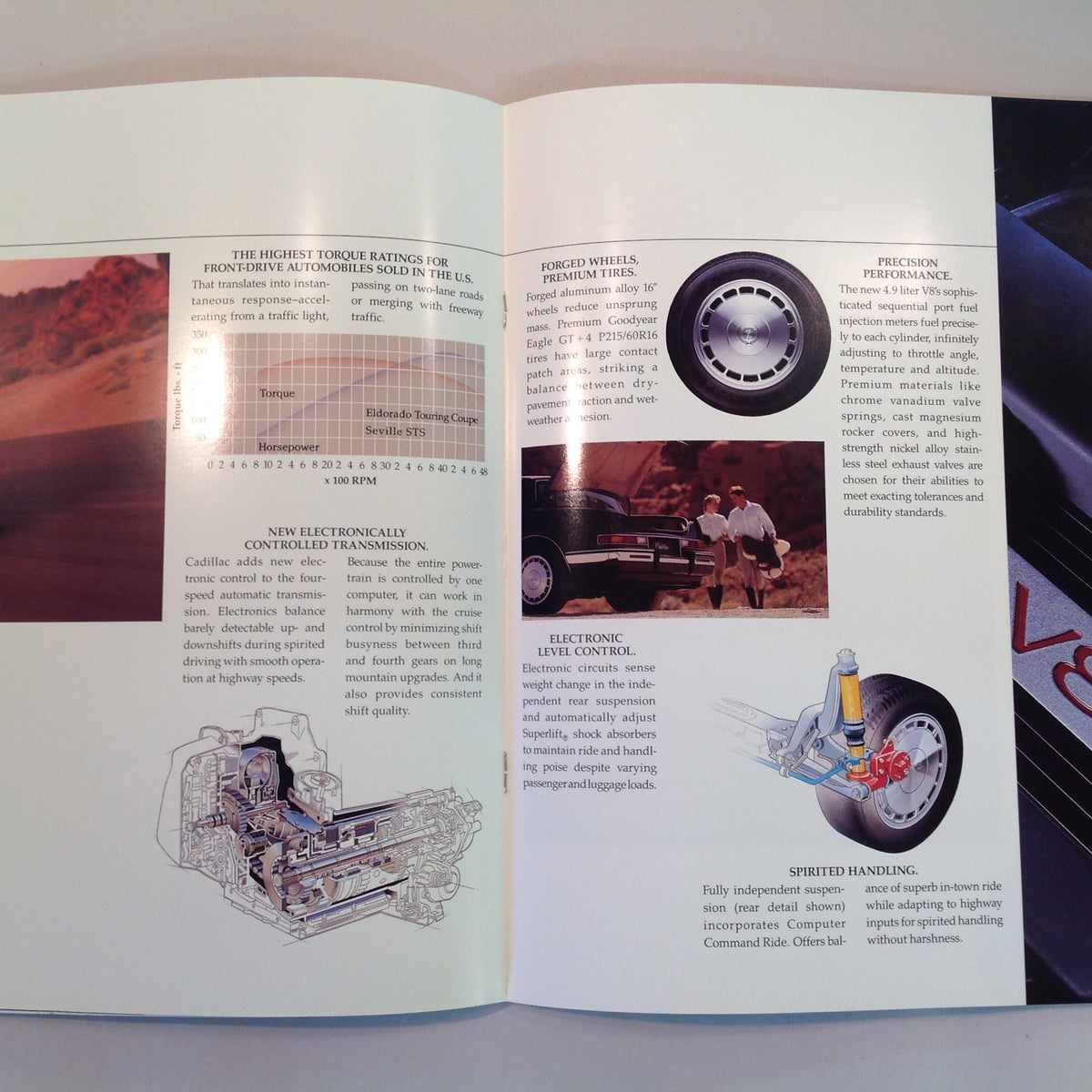 Vintage 1990 Cadillac Style International Touring Series Dealer Sales Brochure