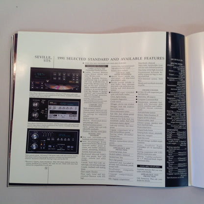 Vintage 1990 Cadillac Style International Touring Series Dealer Sales Brochure