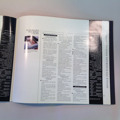 Vintage 1990 Cadillac Style International Touring Series Dealer Sales Brochure