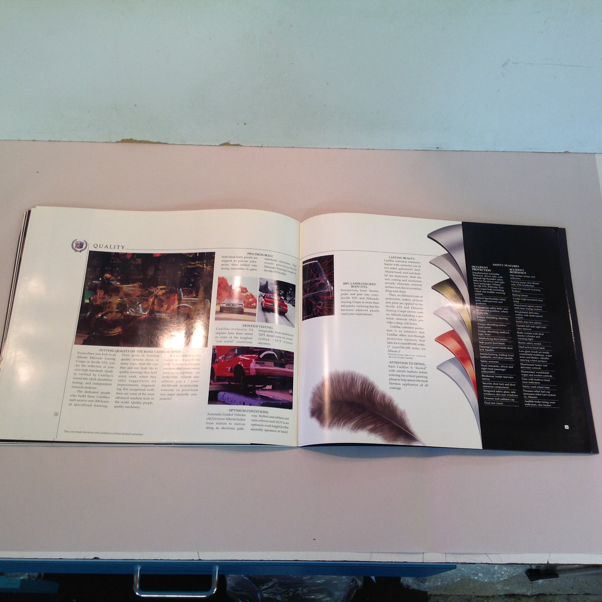 Vintage 1990 Cadillac Style International Touring Series Dealer Sales Brochure