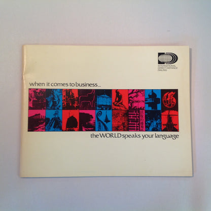 Vintage 1977 Bell System International Direct Distance Dialing Booklet World Phone