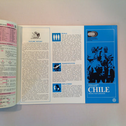 Vintage 1977 Bell System International Direct Distance Dialing Booklet World Phone