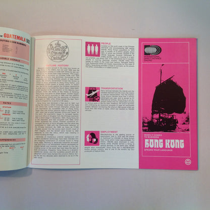 Vintage 1977 Bell System International Direct Distance Dialing Booklet World Phone