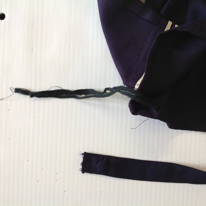 Vintage Good Lad Tailored Rayon Blue Child's Navy Uniform Sailor Shirt Suspender Pants Tie