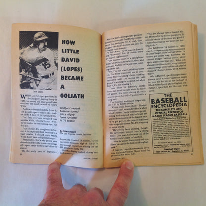 Vintage Nov 1979 Baseball Digest Magazine 1979 Rookie All-Star Team Pittsburgh's Omar Moreno