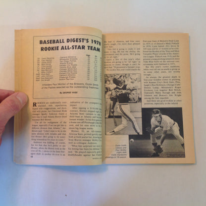 Vintage Nov 1978 Baseball Digest Magazine These Will Be the Award Winners For '78 MVP Candidate Reggie Smith Dodgers