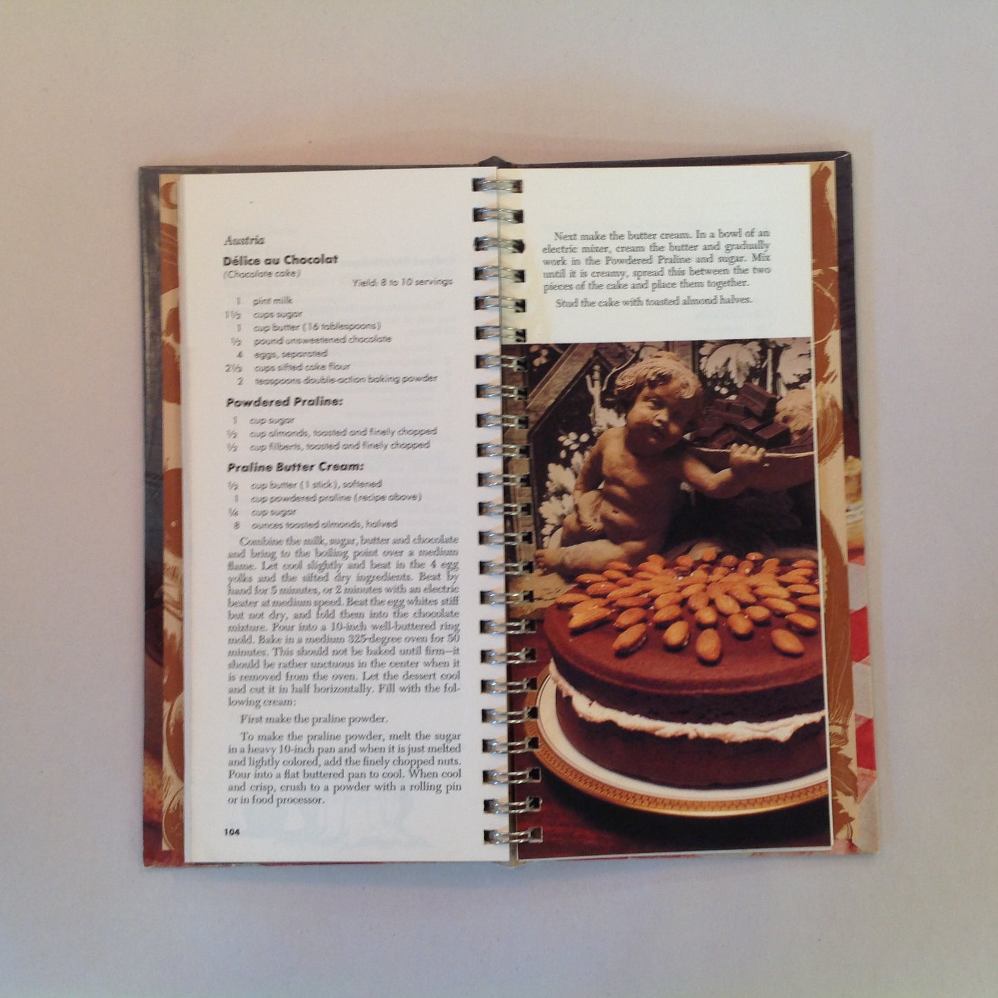 Vintage 1976 Hardcover Benson & Hedges 100's Presents 100 of the World's Greatest Recipes James Beard