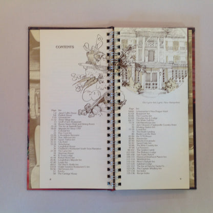 Vintage 1981 Hardcover Benson & Hedges Presents Recipes From Great American Inns