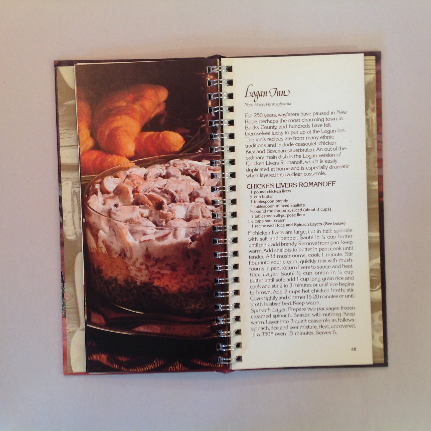 Vintage 1981 Hardcover Benson & Hedges Presents Recipes From Great American Inns