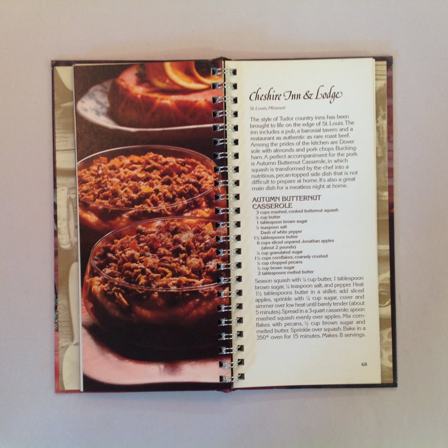 Vintage 1981 Hardcover Benson & Hedges Presents Recipes From Great American Inns