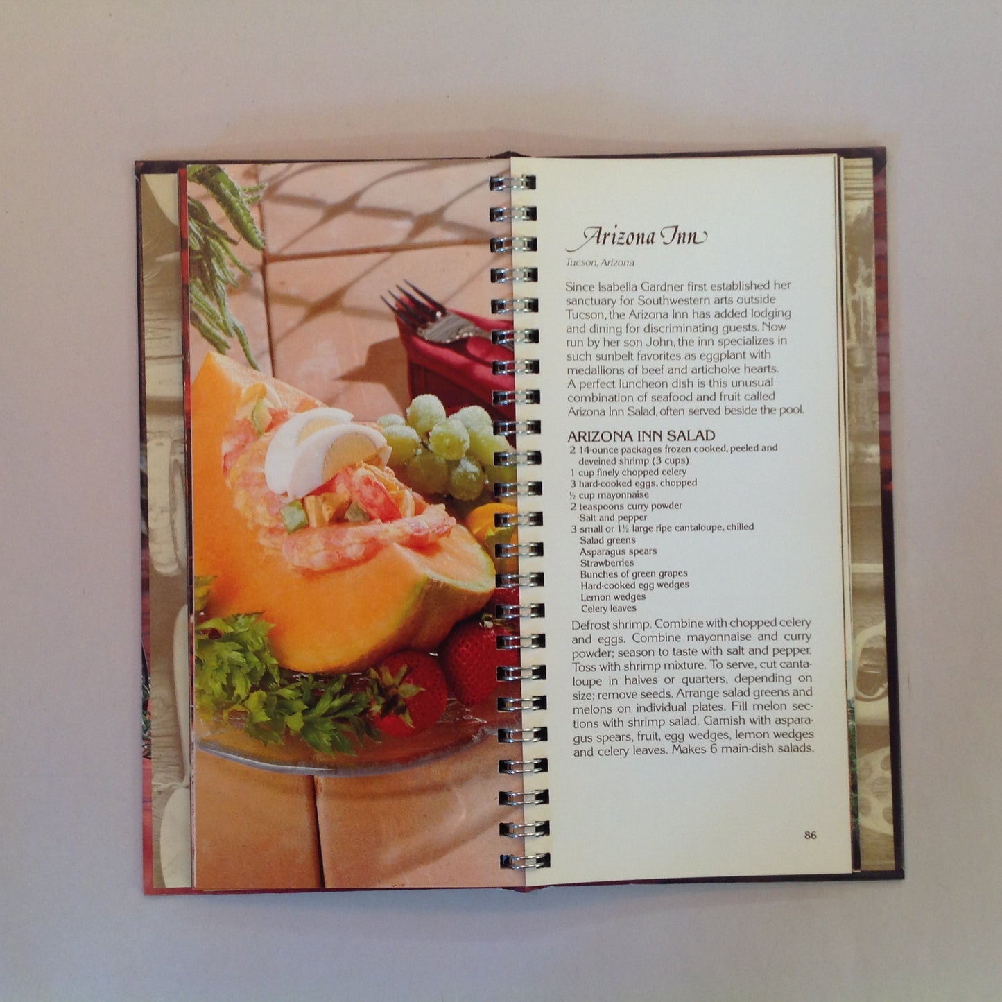 Vintage 1981 Hardcover Benson & Hedges Presents Recipes From Great American Inns