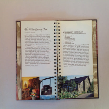 Vintage 1981 Hardcover Benson & Hedges Presents Recipes From Great American Inns