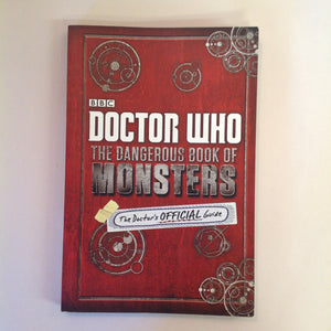 2016 BBC Trade Paperback Doctor Who the Dangerous Book of Monsters: Official Guide