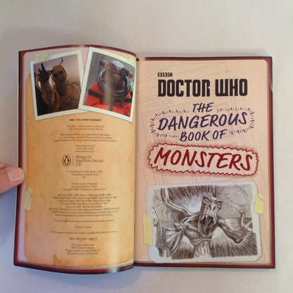 2016 BBC Trade Paperback Doctor Who the Dangerous Book of Monsters: Official Guide