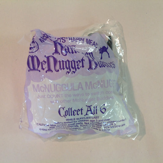 Vintage 1998 NOS McDonald's Happy Meal Halloween McNugget Buddies McNuggula McNugget Sealed