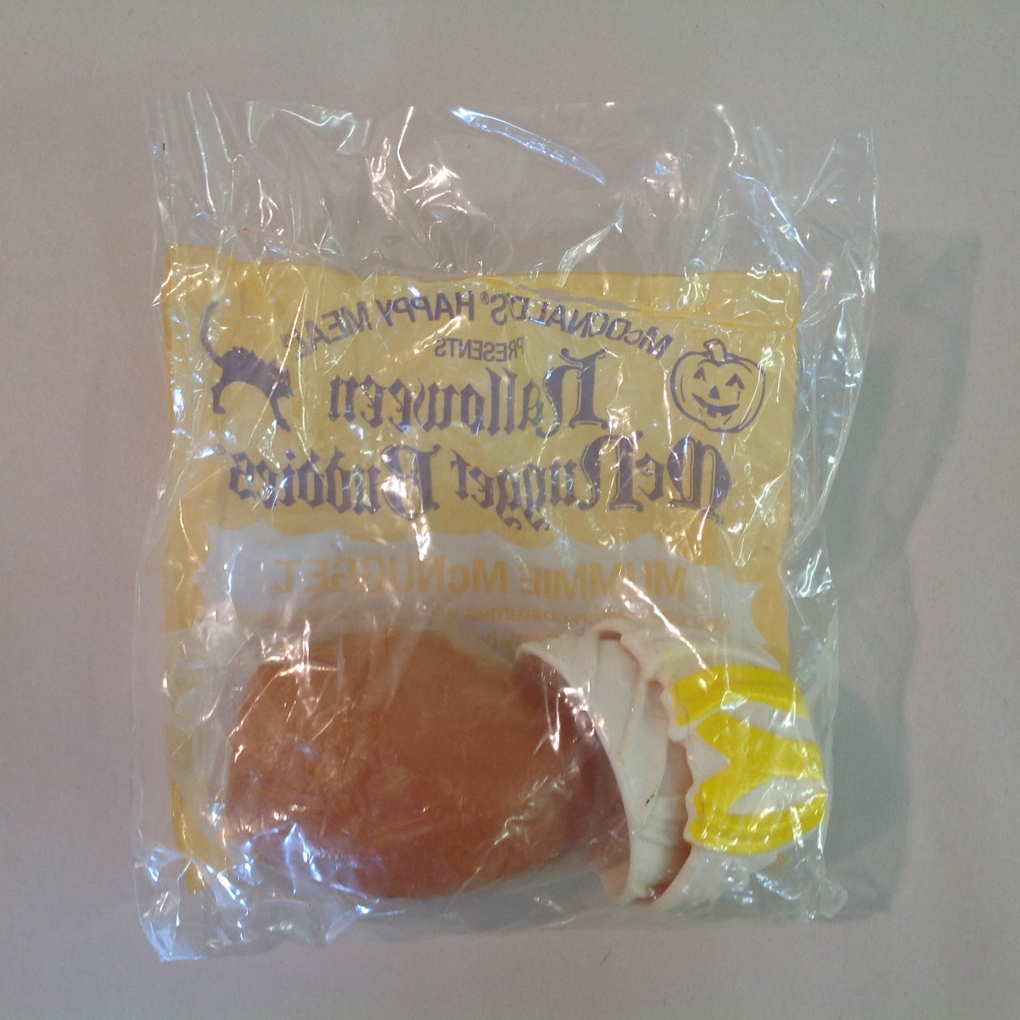 Vintage 1998 NOS McDonald's Happy Meal Halloween McNugget Buddies Mummie McNugget Sealed