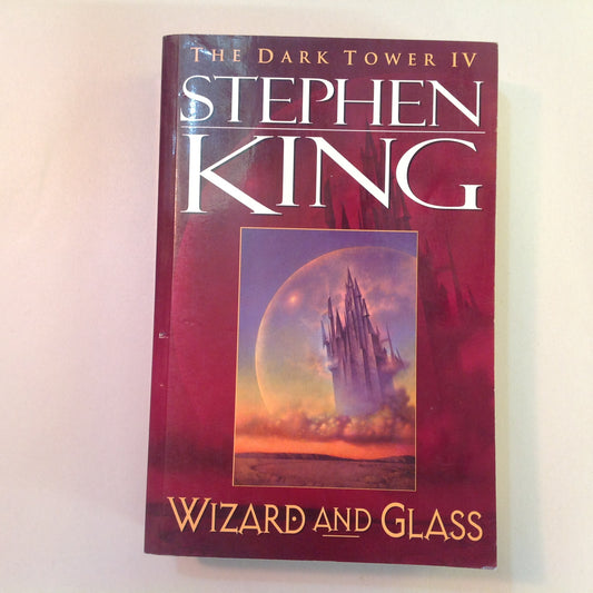 Vintage 1997 Trade Paperback Wizard and Glass (The Dark Tower IV) Stephen King First Printing