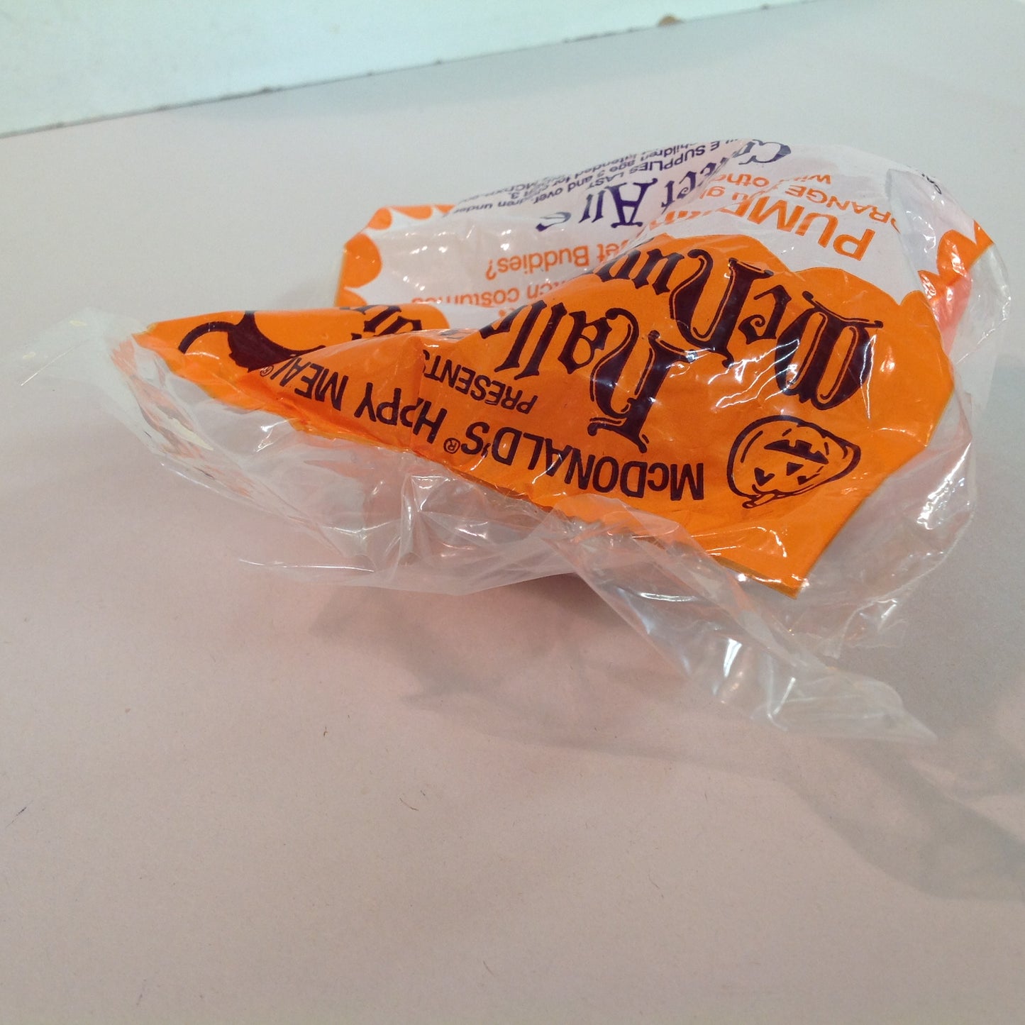 Vintage 1998 NOS McDonald's Happy Meal Halloween McNugget Buddies Pumpkin McNugget Sealed