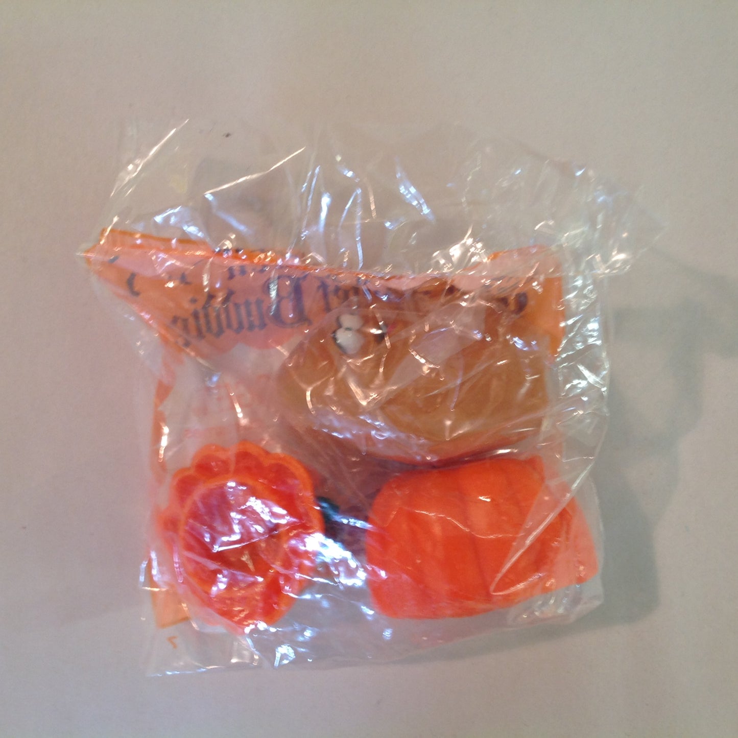 Vintage 1998 NOS McDonald's Happy Meal Halloween McNugget Buddies Pumpkin McNugget Sealed