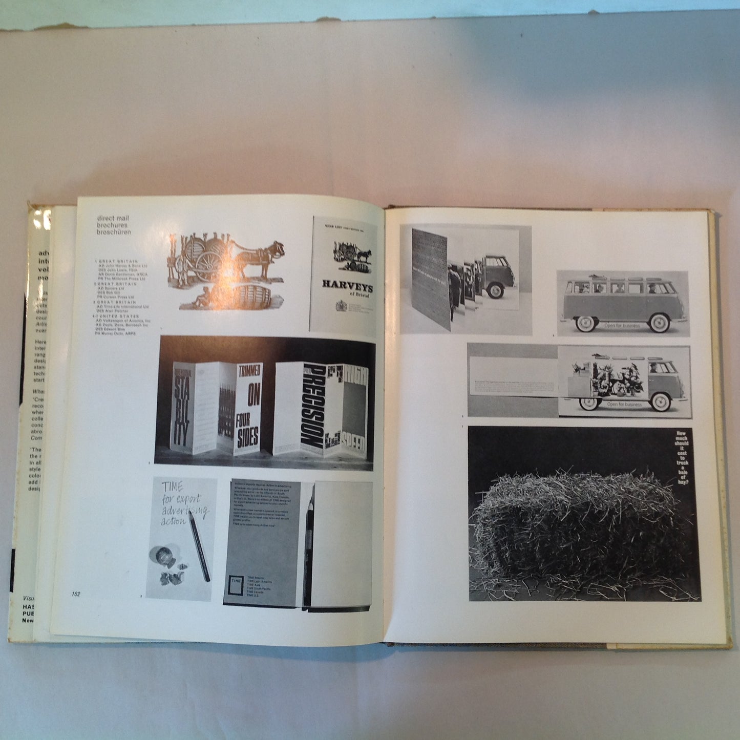 Vintage 1962-63 Hardcover Modern Publicity Yearbook 32: Advertising Art: International 1962/63
