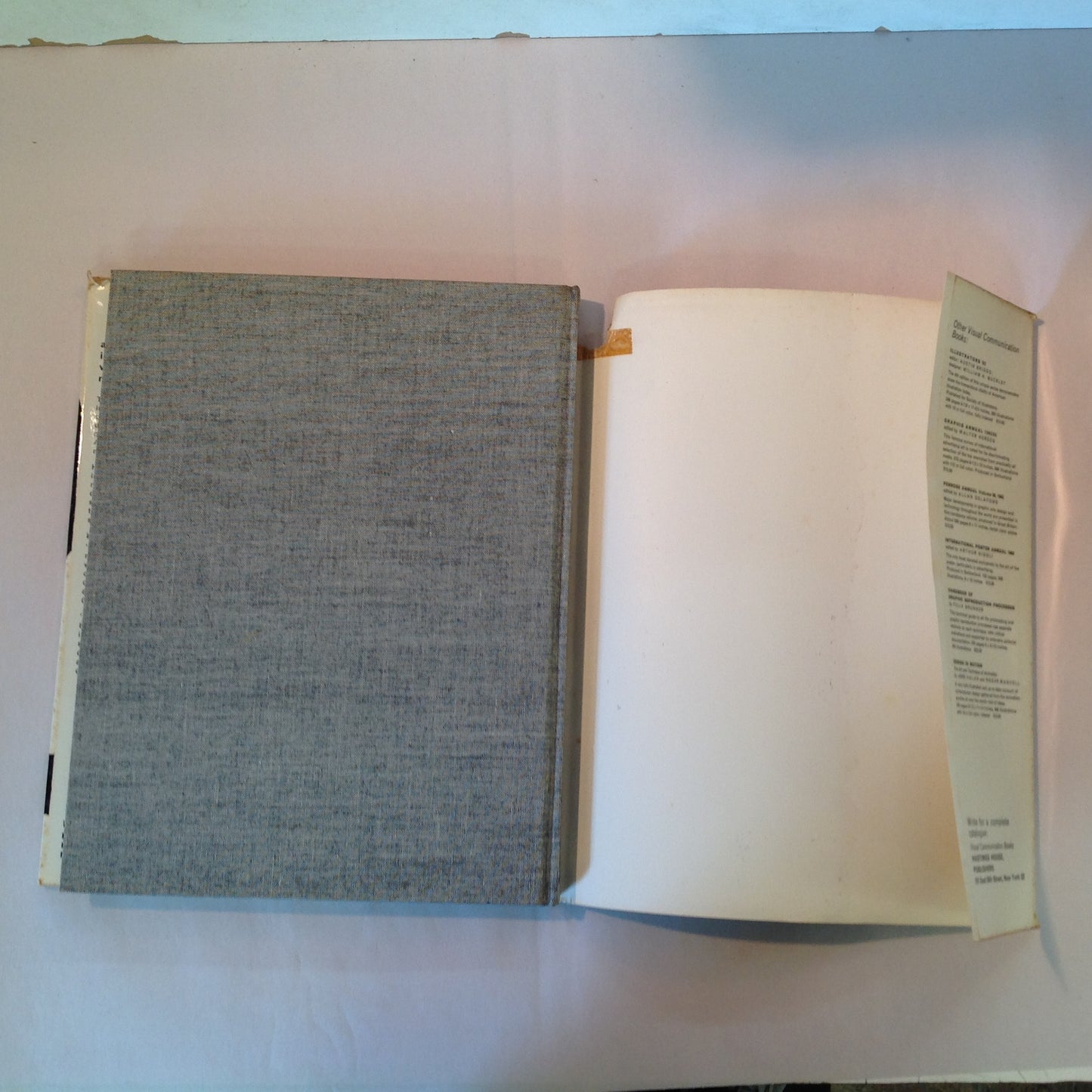 Vintage 1962-63 Hardcover Modern Publicity Yearbook 32: Advertising Art: International 1962/63