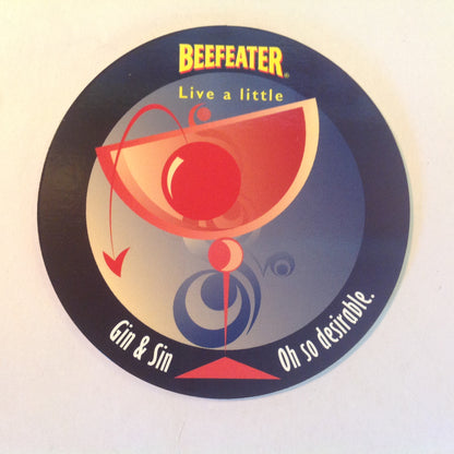 Vintage NOS Beefeater Gin Summer Classics Cocktail Guide and Collectible Coasters