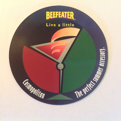 Vintage NOS Beefeater Gin Summer Classics Cocktail Guide and Collectible Coasters